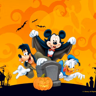 Halloween Disney laptop wallpaper