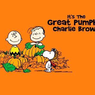 Brown autumn cartoon wallpaper
