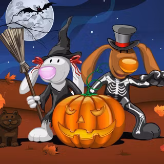 Snoopy Halloween PC wallpaper