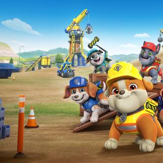 Mix Rubble and Crew wallpaper