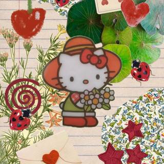 Hello Kitty coquette wallpaper