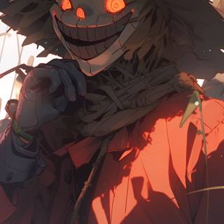 Aesthetic scarecrow wallpaper