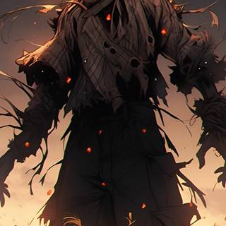 Aesthetic scarecrow wallpaper