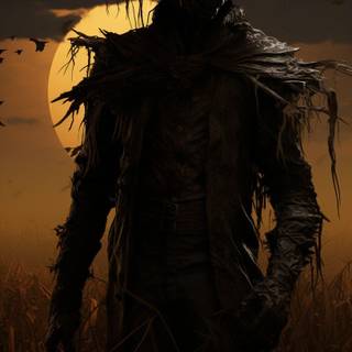 Aesthetic scarecrow wallpaper