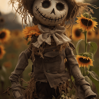 Aesthetic scarecrow wallpaper