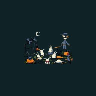 Aesthetic scarecrow wallpaper