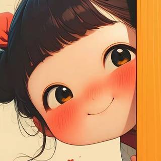 Cartoon portrait wallpaper