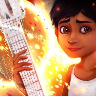 Cartoon portrait wallpaper