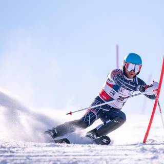 Ski racing wallpaper