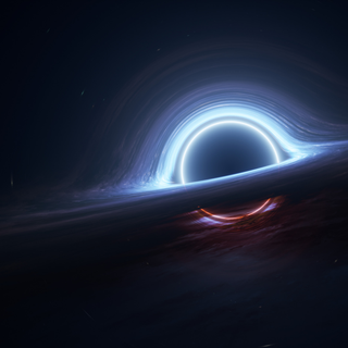 Black hole PC wallpaper