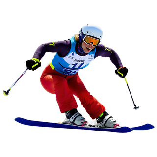 Ski racing wallpaper