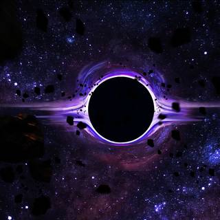 Black hole PC wallpaper