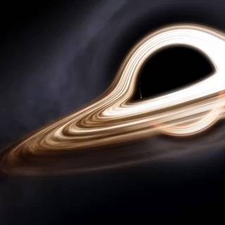 Black hole PC wallpaper