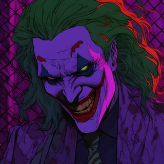 Purple Joker wallpaper