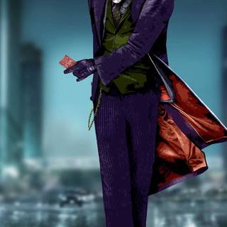 Purple Joker wallpaper