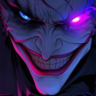 Purple Joker wallpaper