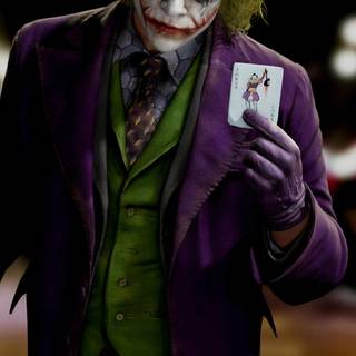 Purple Joker wallpaper