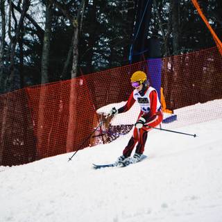 Ski racing wallpaper