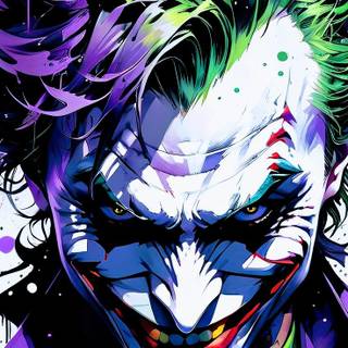 Purple Joker wallpaper
