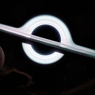 Black hole PC wallpaper
