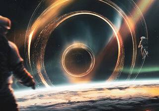 Black hole PC wallpaper