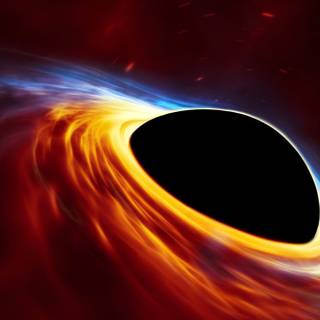 Black hole PC wallpaper