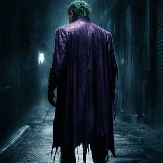 Purple Joker wallpaper