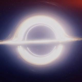 Black hole PC wallpaper