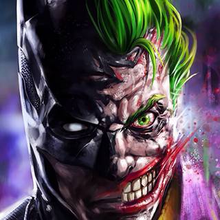 Purple Joker wallpaper