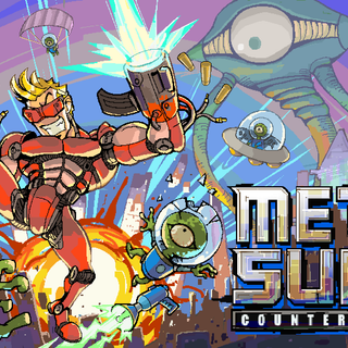 METAL SUITS: Counter-attack wallpaper