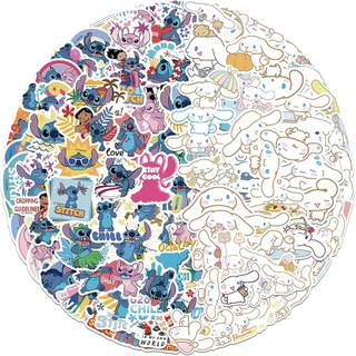 Cinnamoroll and Stitch wallpaper