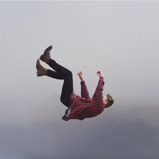Person falling wallpaper