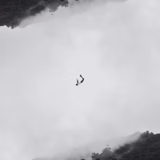 Person falling wallpaper