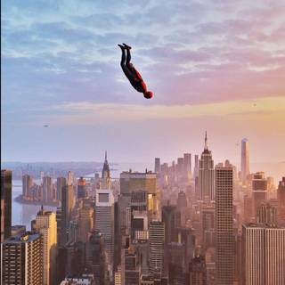 Person falling wallpaper