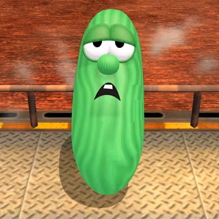 Larry The Cucumber wallpaper