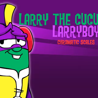 Larry The Cucumber wallpaper