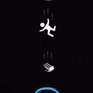 Person falling wallpaper