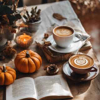 Pumpkin Spice Coffee wallpaper