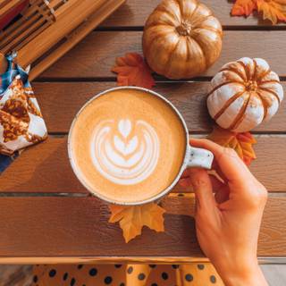 Pumpkin Spice Coffee wallpaper