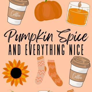 Pumpkin Spice Coffee wallpaper