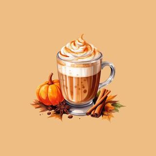 Pumpkin Spice Coffee wallpaper