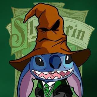 Stitch and Harry Potter wallpaper