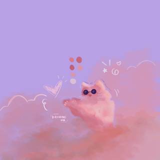 Gojo and Gojo Cat wallpaper