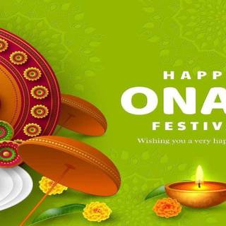 Onam festival wallpaper