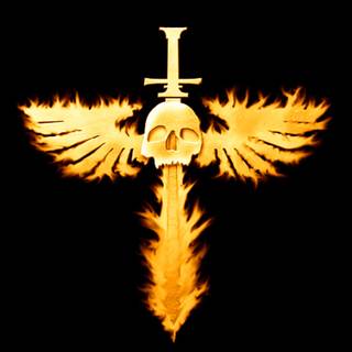 Yellow skull wallpaper