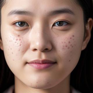 Pimple girl wallpaper