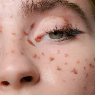 Pimple girl wallpaper