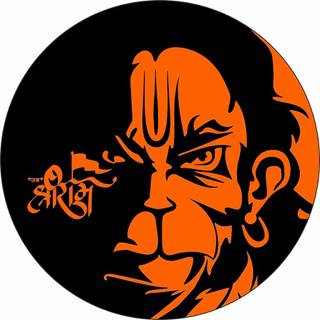 Hanuman sticker wallpaper