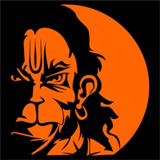 Hanuman sticker wallpaper