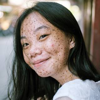 Pimple girl wallpaper